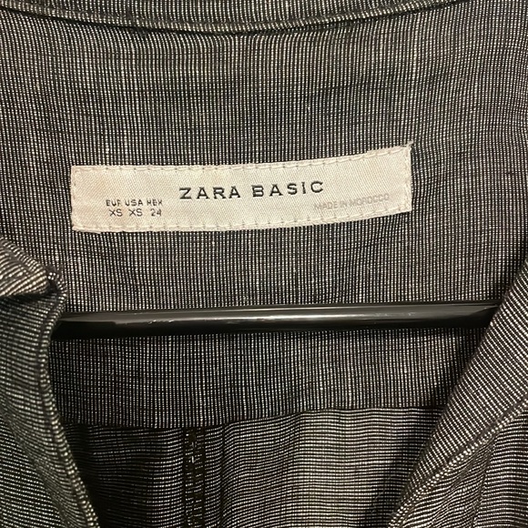Zara Basic linen dress - Picture 6 of 9